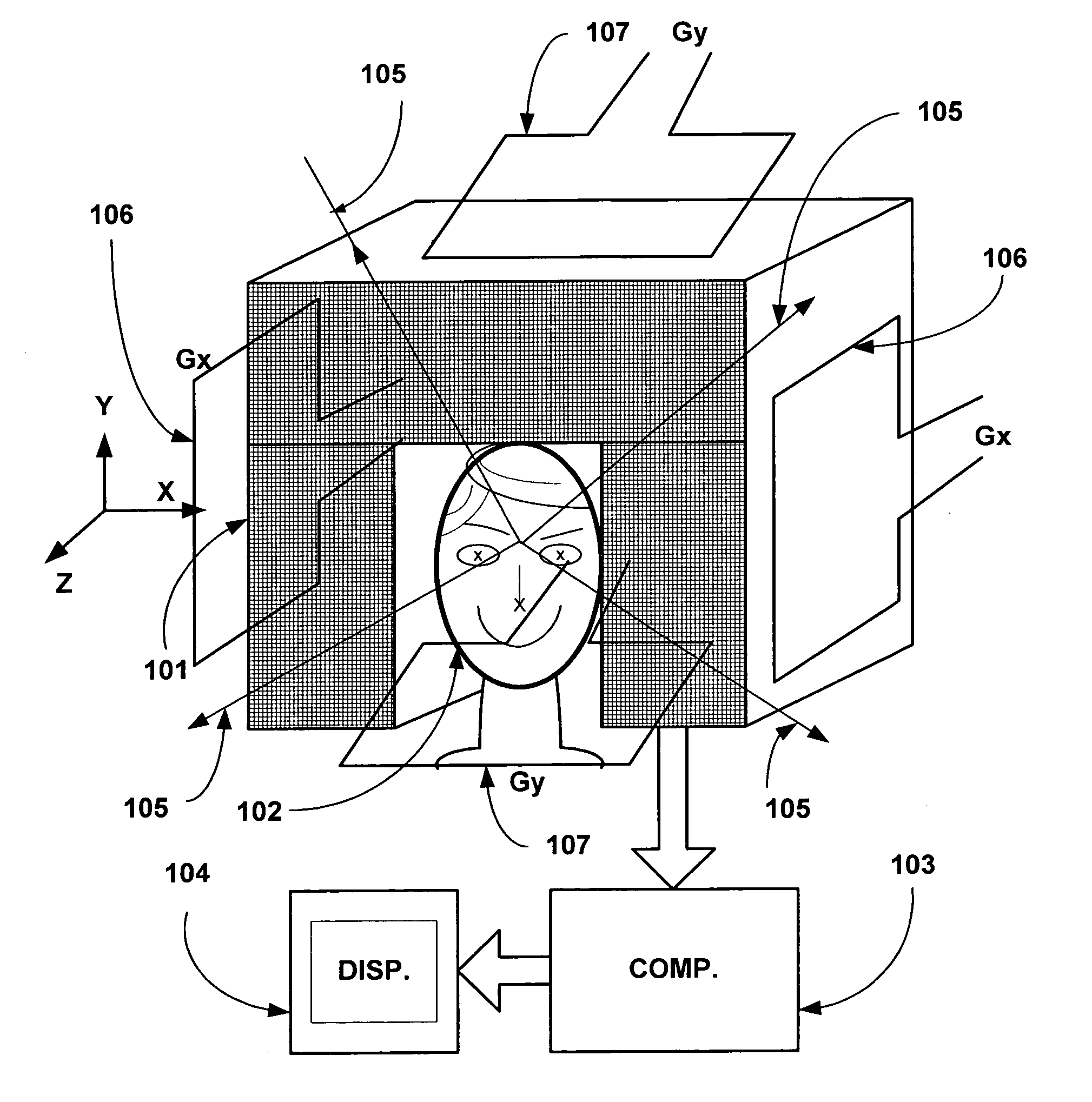 Methods and apparatuses for 3D magnetic density imaging and magnetic resonance imaging