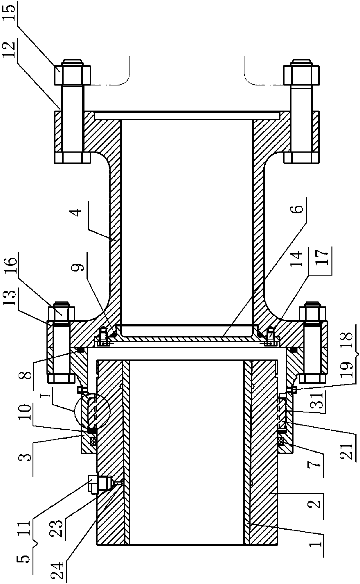 Durable gear-shaped hydraulic coupling