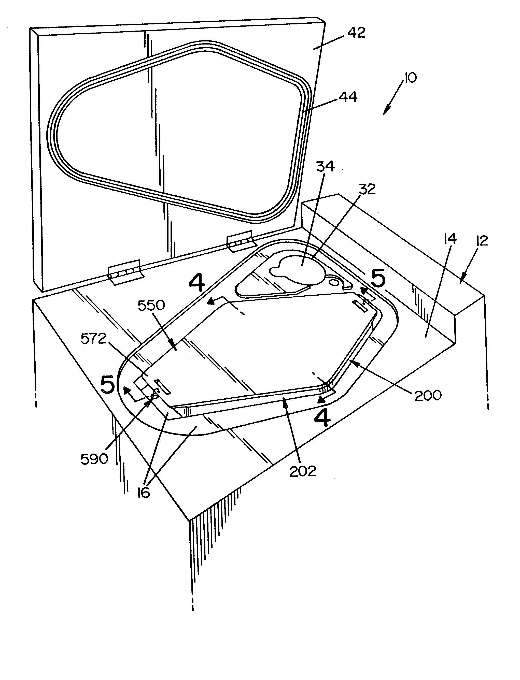 Method and device for deactivating items and for maintaining such items in a deactivated state