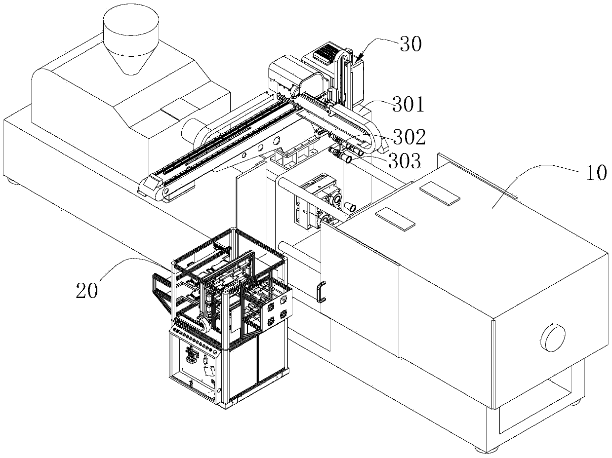 In-mould labeling system