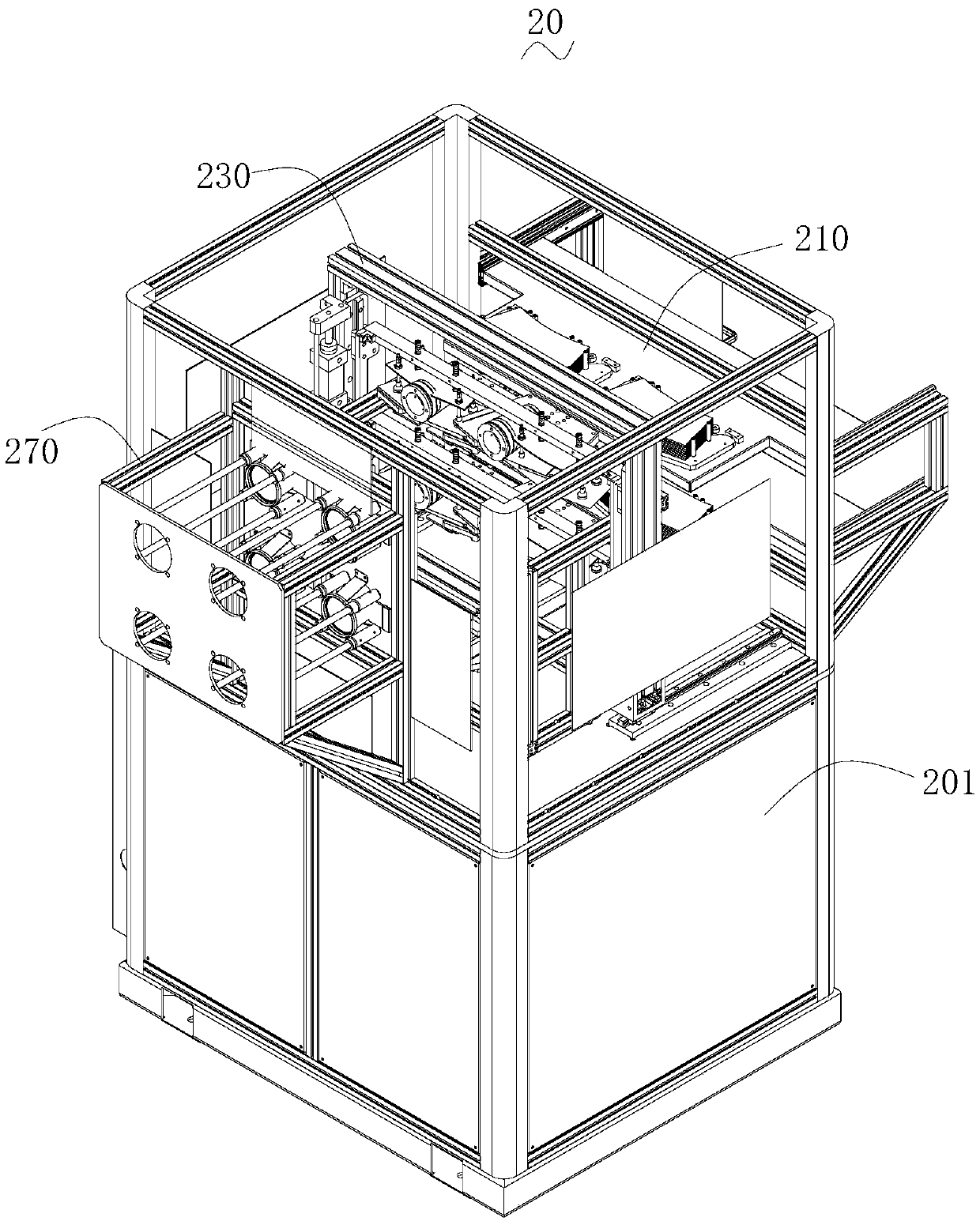 In-mould labeling system