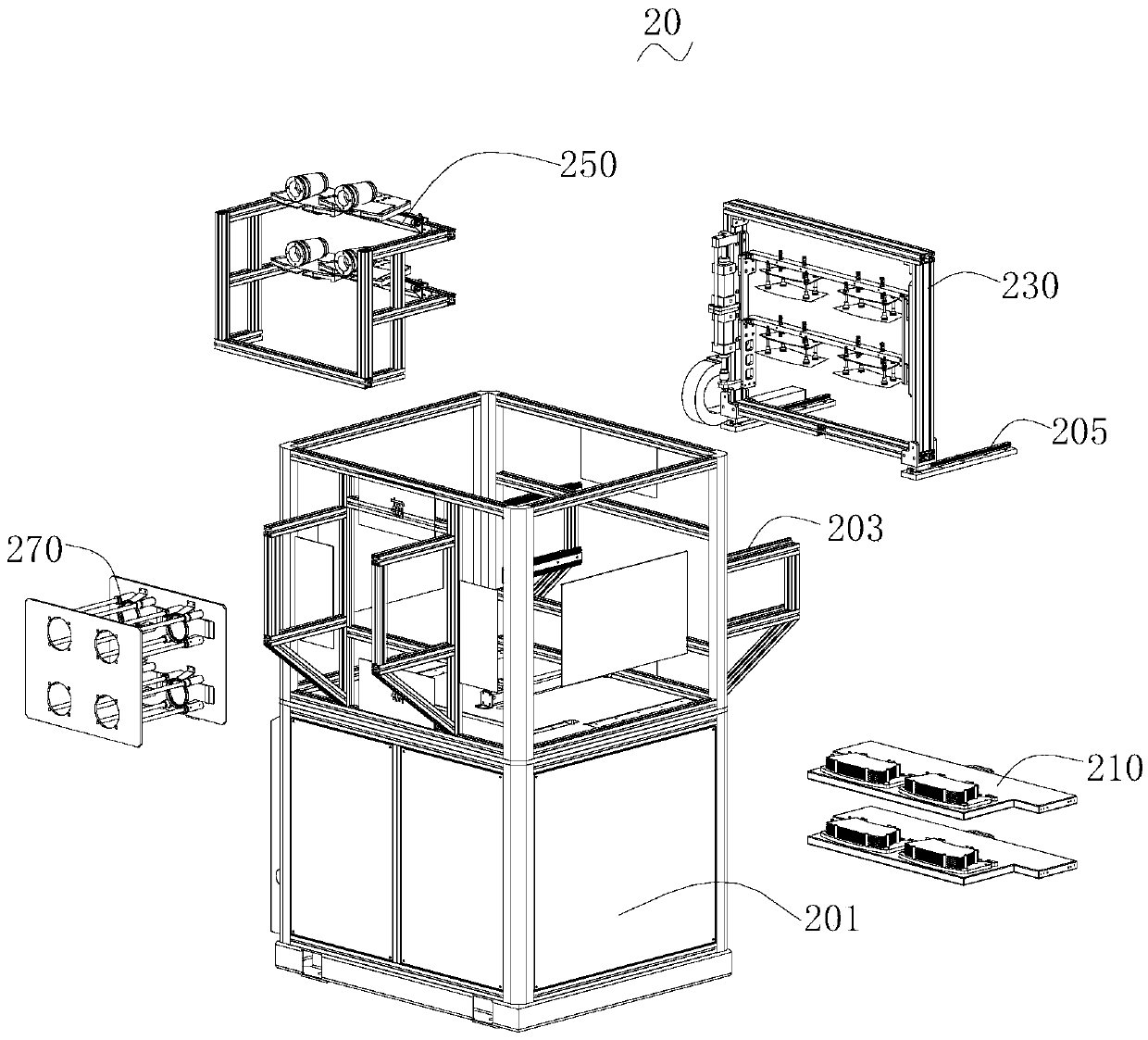 In-mould labeling system