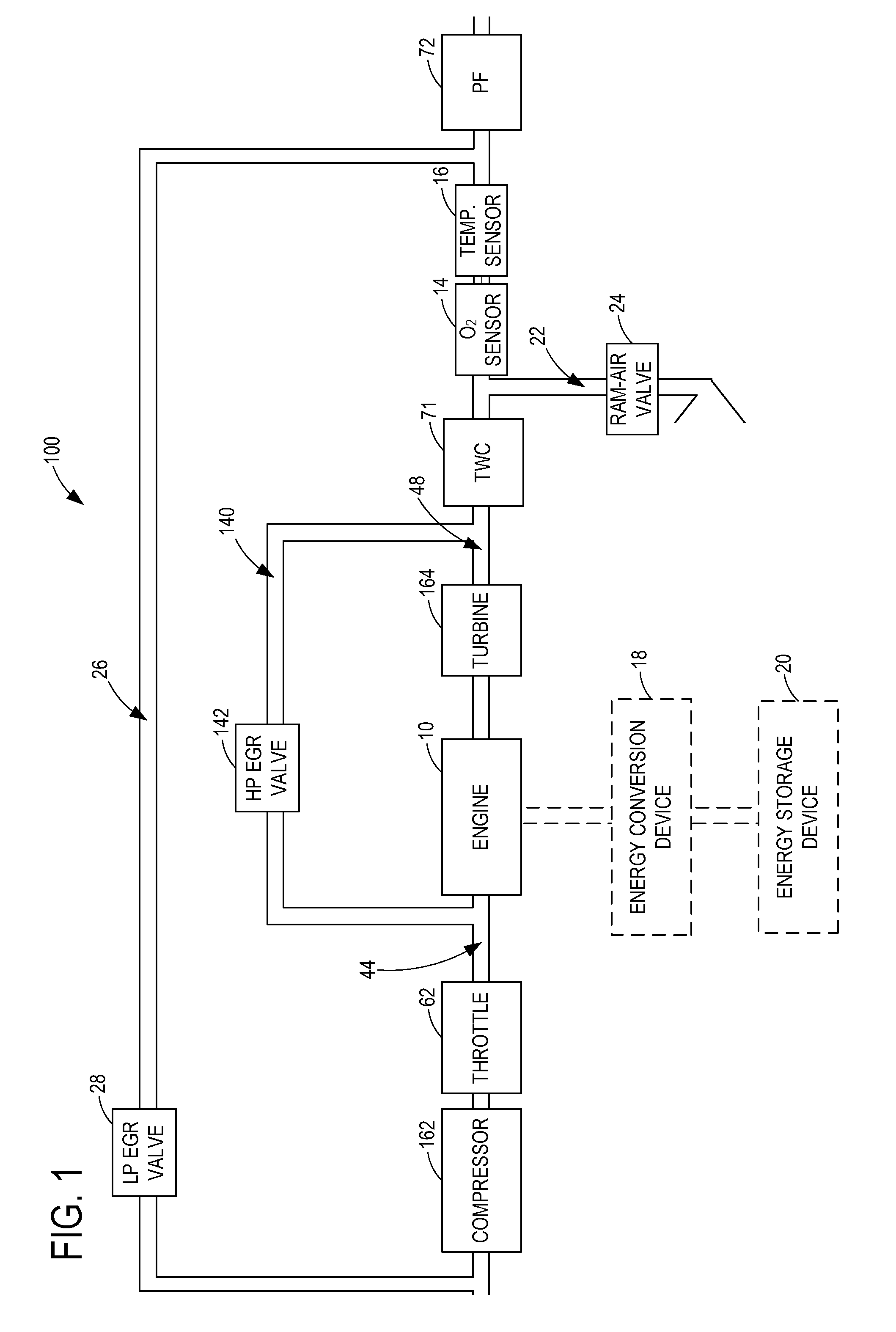 Particulate filter regeneration in an engine