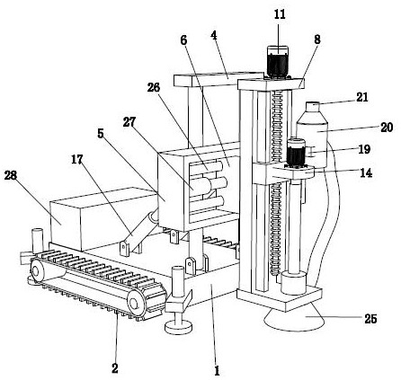 Drilling machine for mining