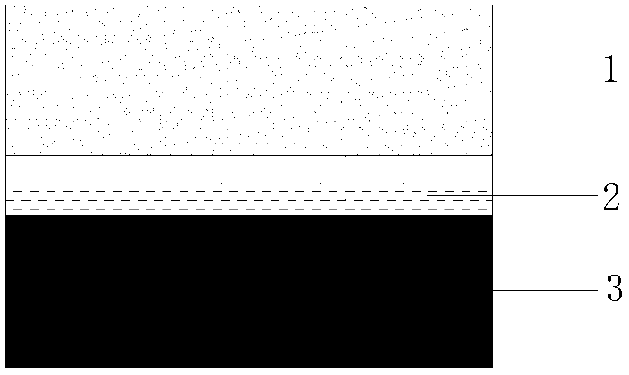 GaN thin film growing on metal Al substrate and preparing method and application thereof