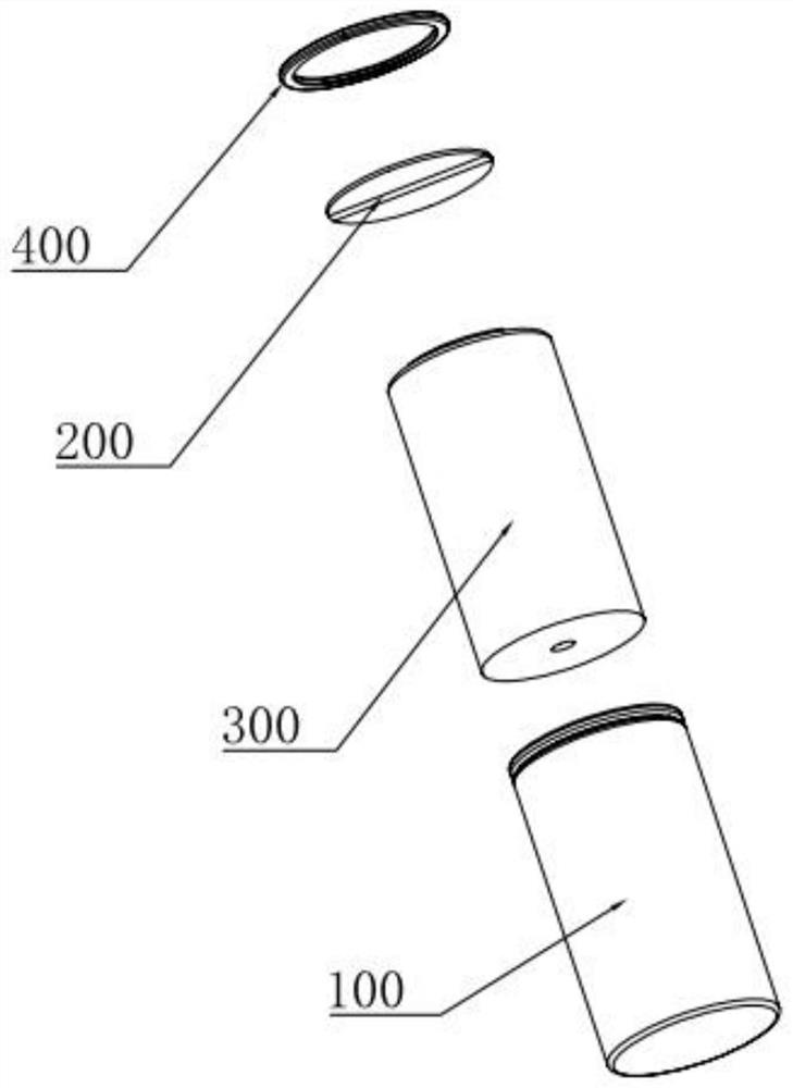 Cylindrical battery and cap assembly thereof