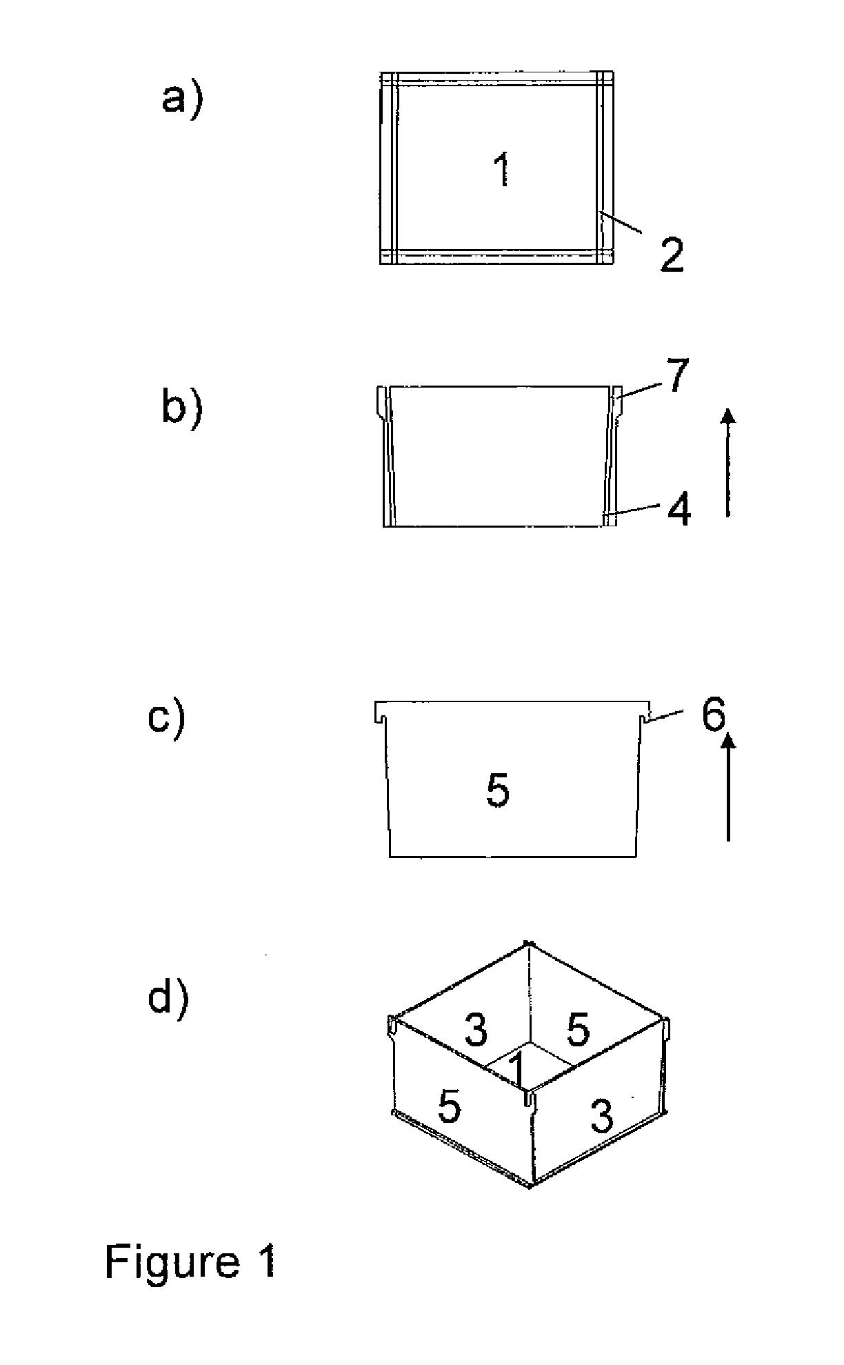 Reusable crucibles and method of manufacturing them