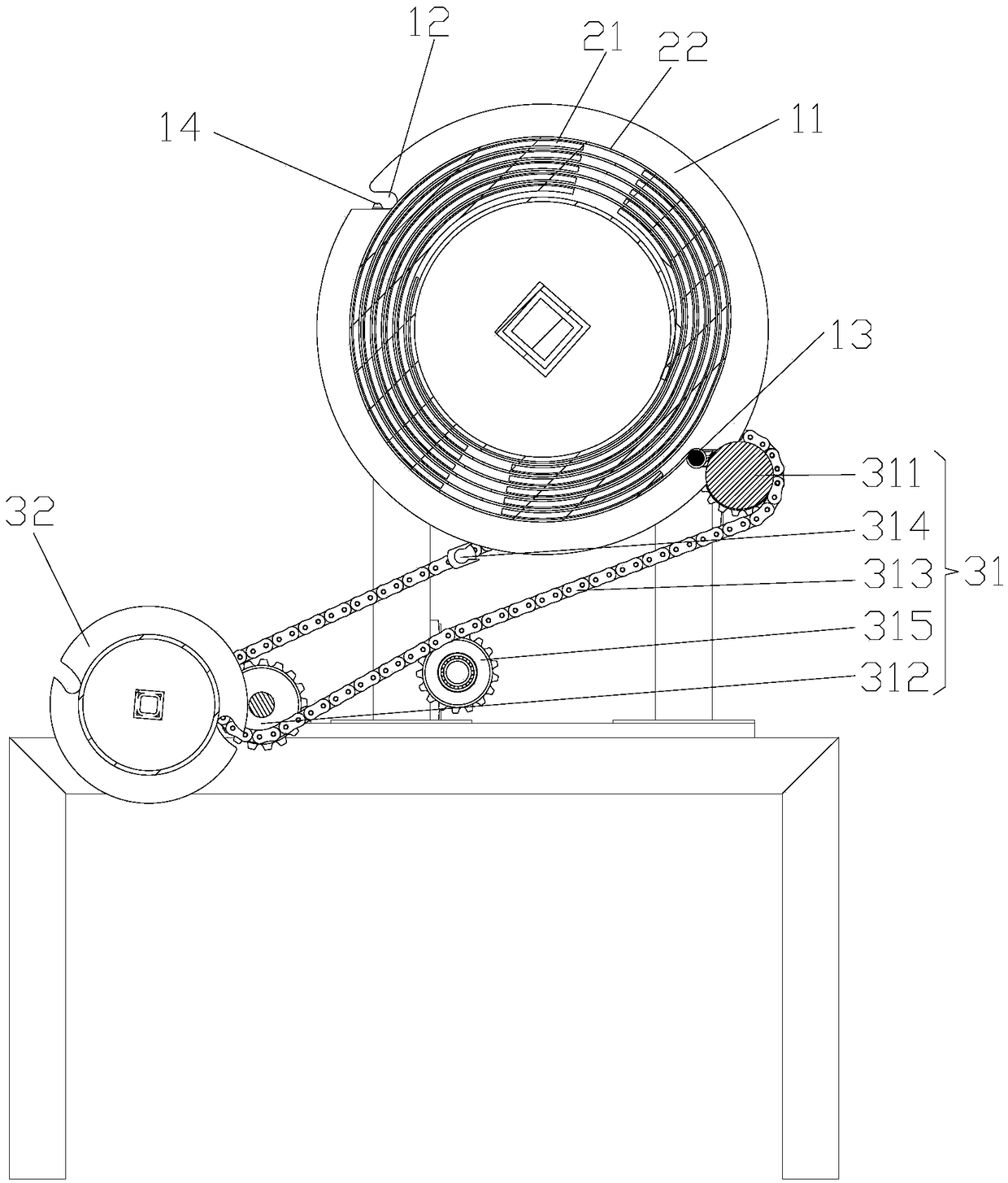 Feeding device