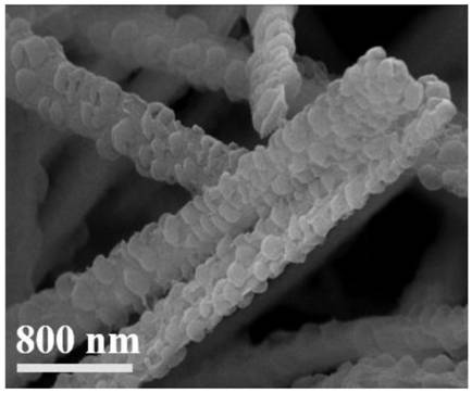 Copper-cobalt-zinc composite self-supporting nano array electrode material and preparation method and application thereof