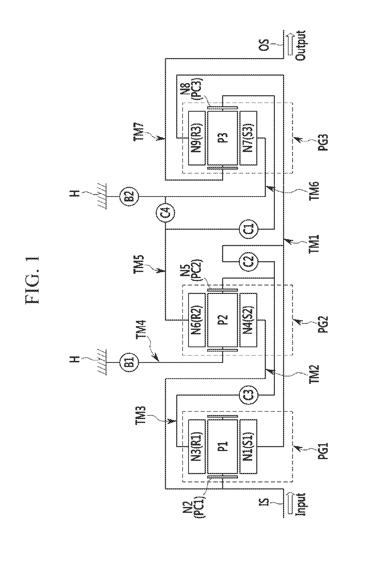 Planetary gear train of automatic transmission for vehicle