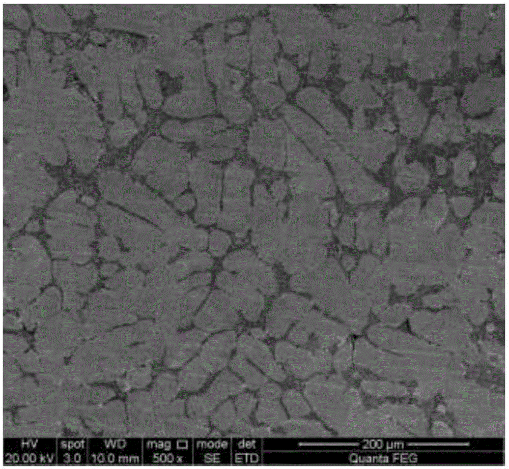 Method of metamorphosing hypo eutectic aluminum-silicon alloy by using rear earth Er