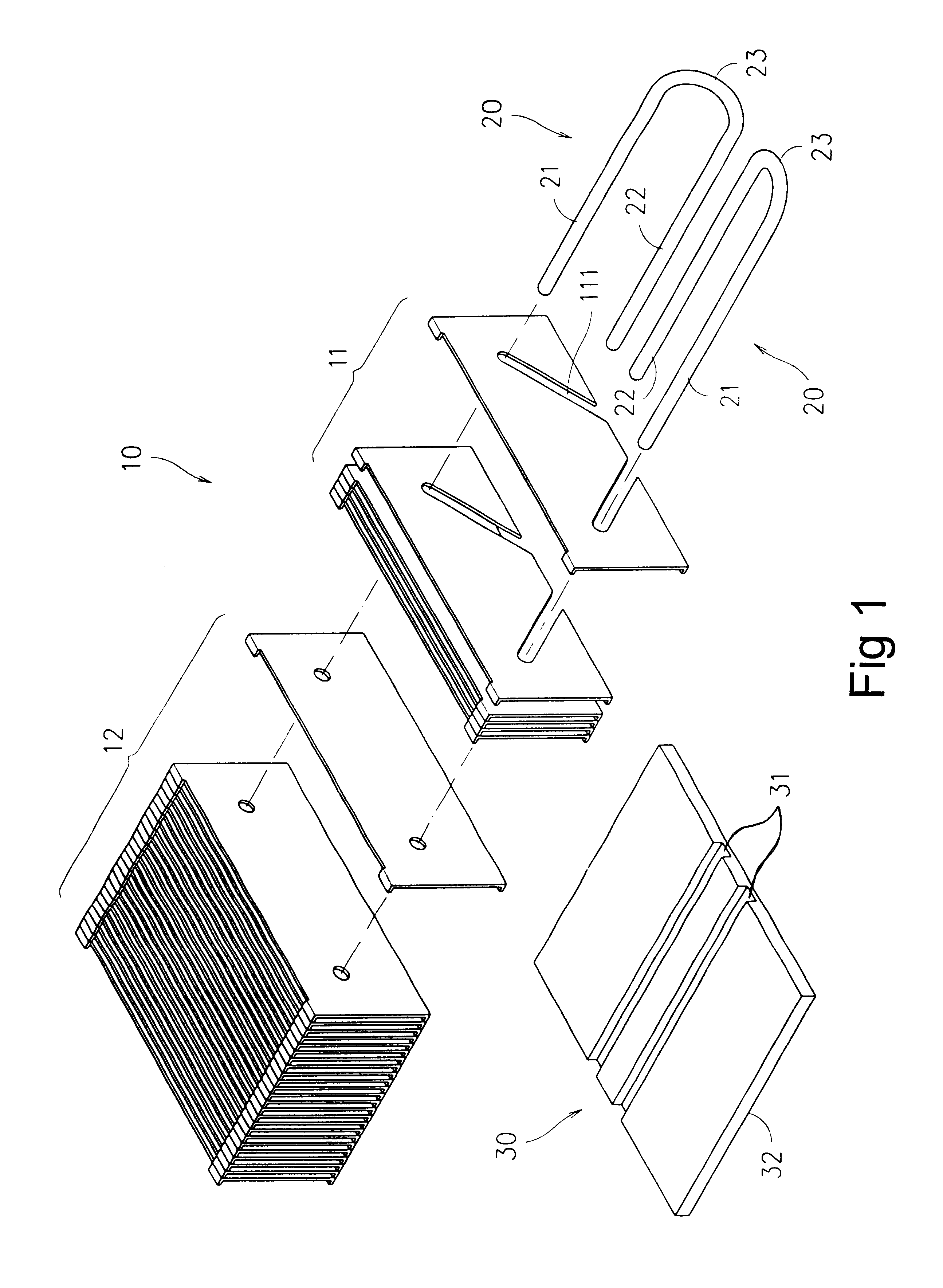 Tube-style radiator structure for computer