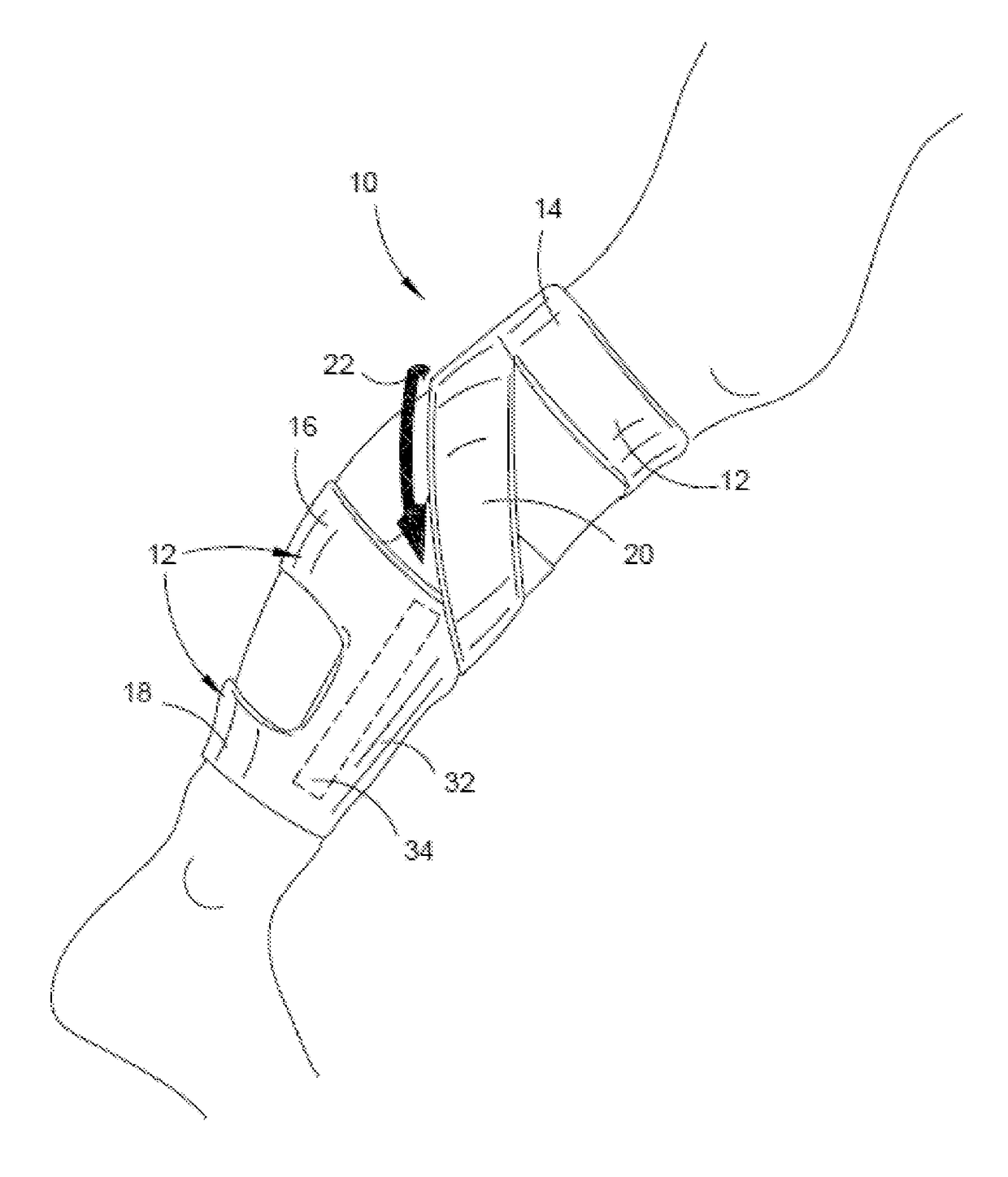 Device for the treatment of medial tibial stress syndrome and other conditions of the lower leg