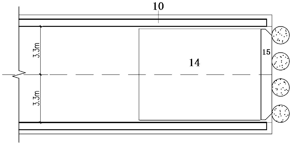 Secondary starting method for shield in single-hole single-line underground excavation tunnel