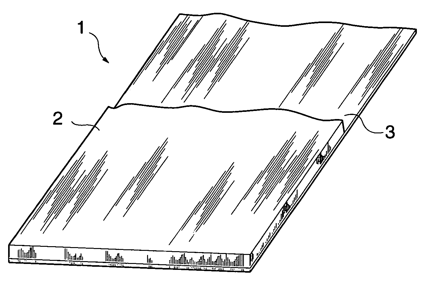 Composite reinforcing fiber base material, preform and production method for fiber reinforced plastic