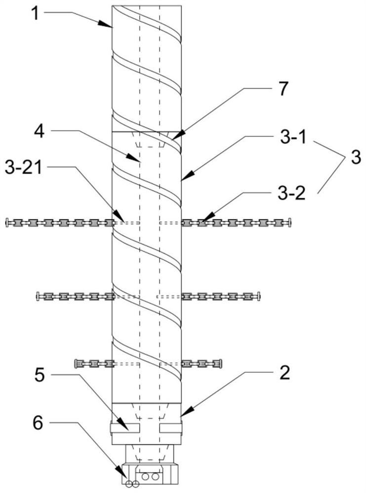 Combined type reaming method and device