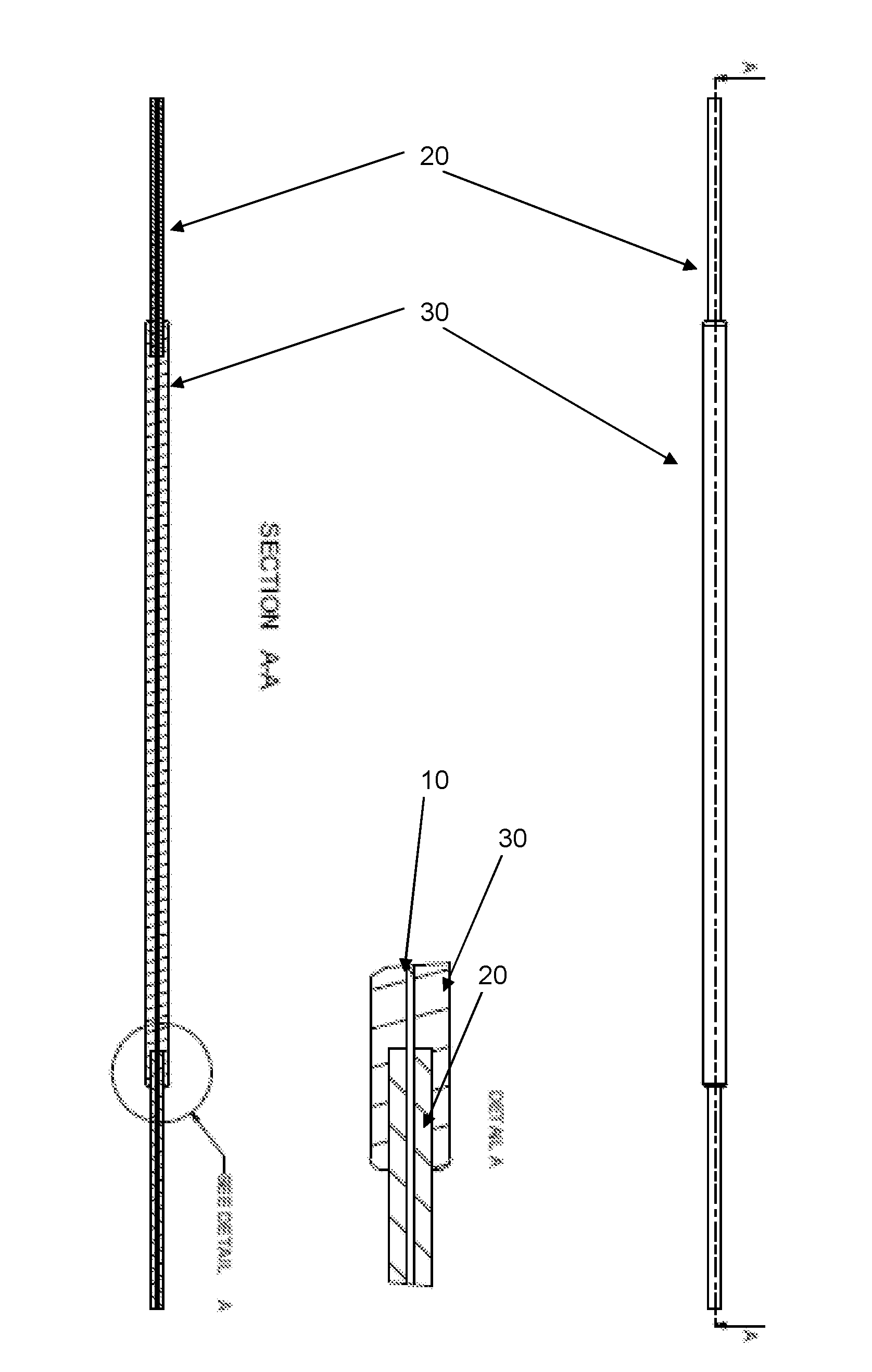 Capillary assembly useful as connecting capillary