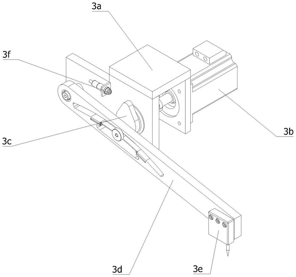 Testing device and testing method for mobile phone PCB