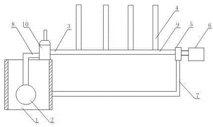 Strawberry irrigation equipment for water resource recycling