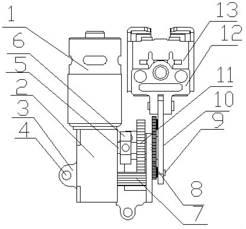 Large-scale integrated hand-operated and electric-driven operation brake separating and closing device