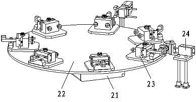 Electronic drain valve core assembling machine