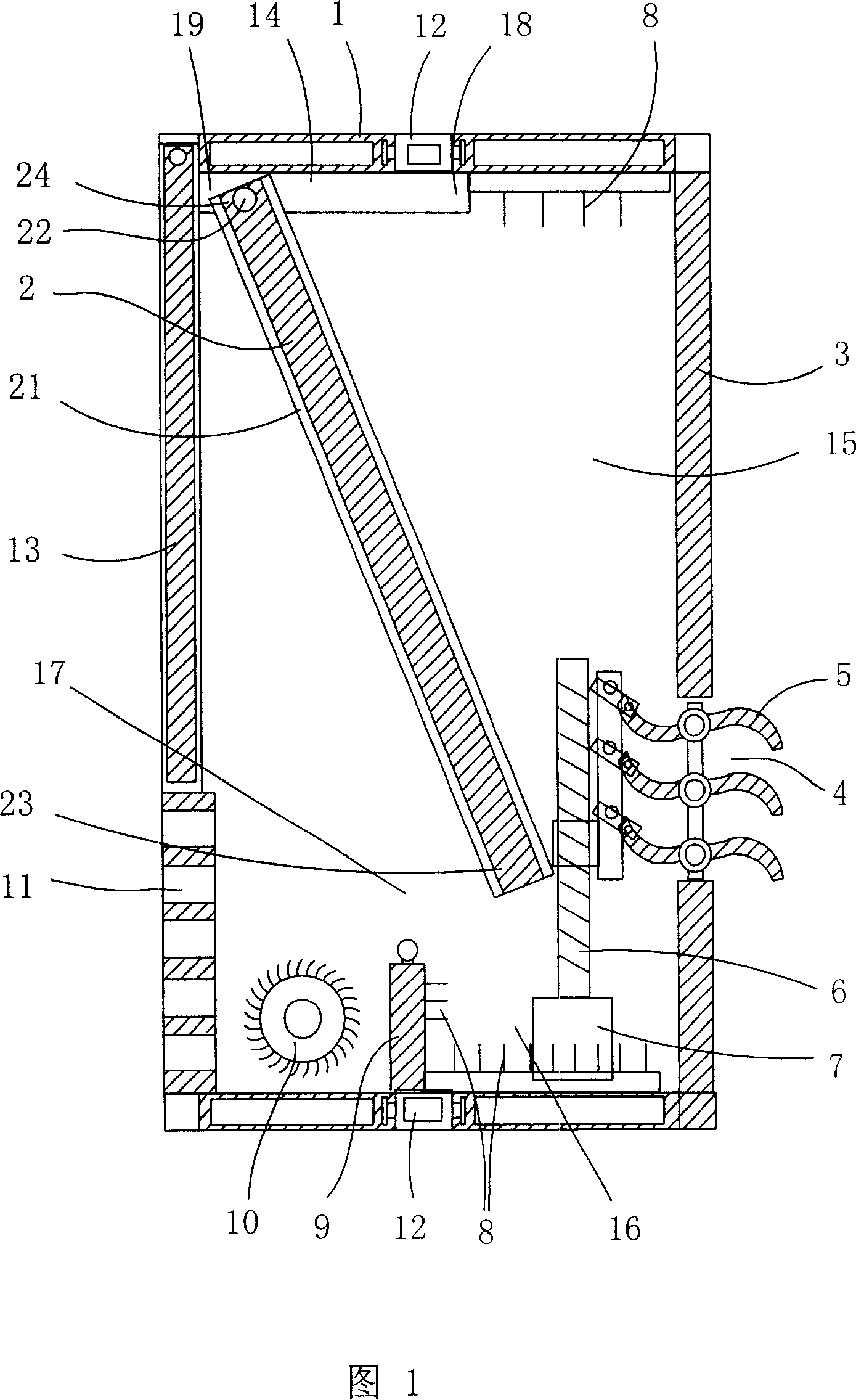 Environmental protection energy-saving ventilating noise reduction window