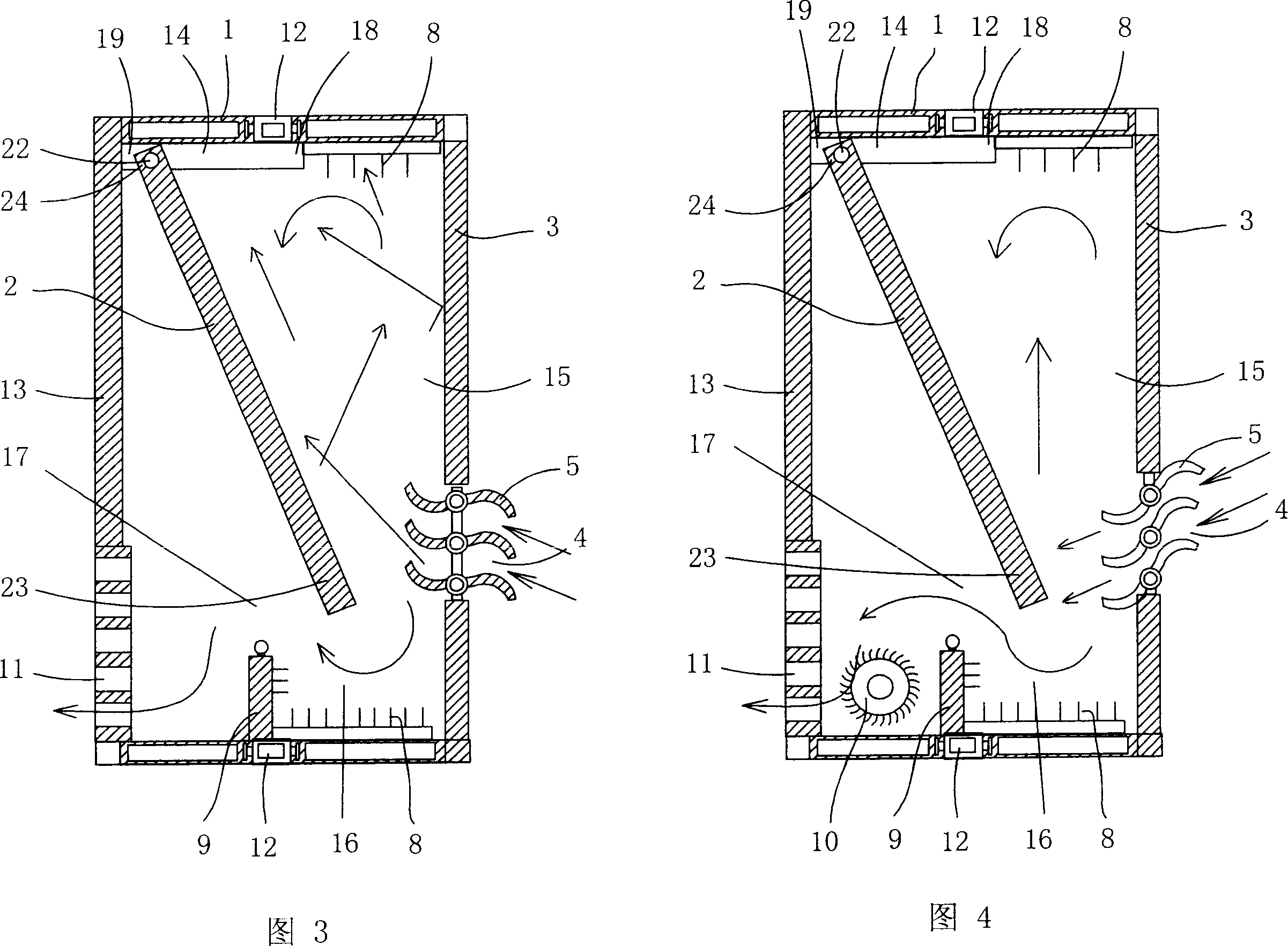 Environmental protection energy-saving ventilating noise reduction window