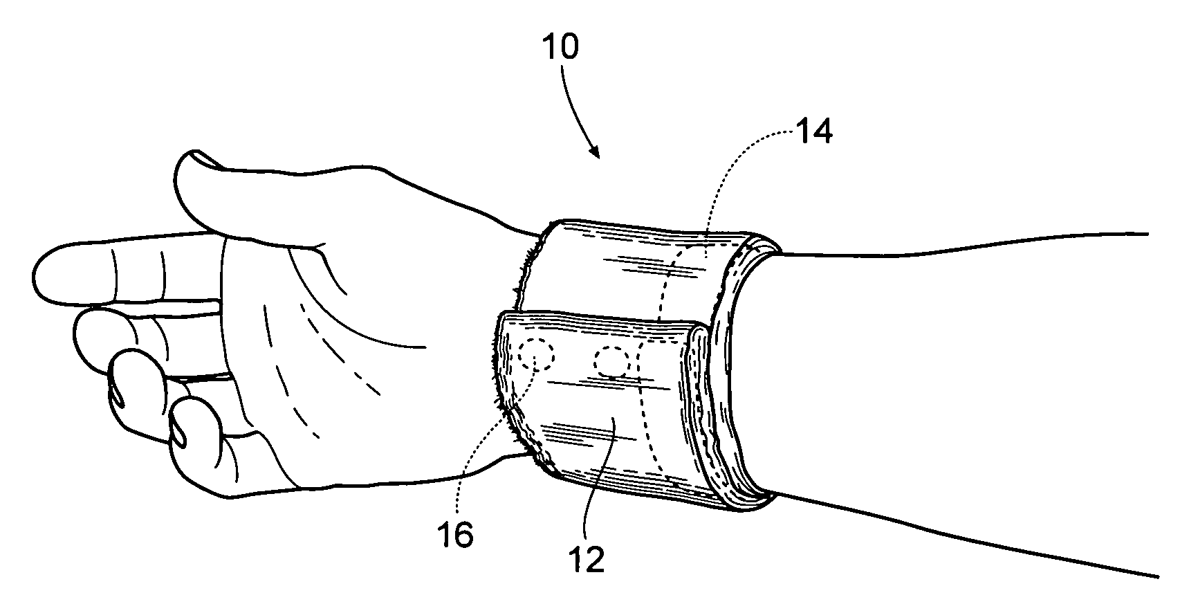 Self-attaching storage device