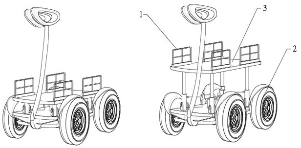 Network construction line laying device