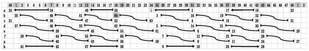 Flat wire armature winding and motor