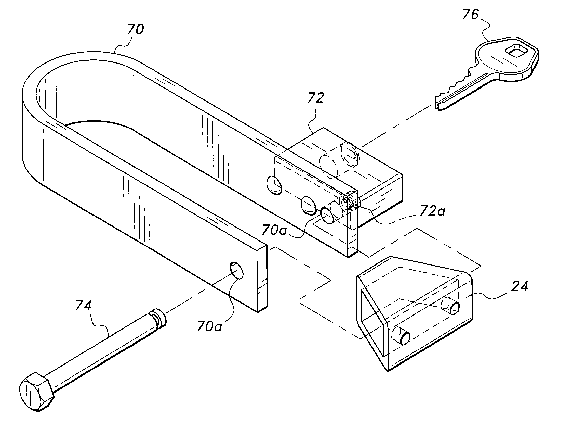 Anti-theft device for equipment