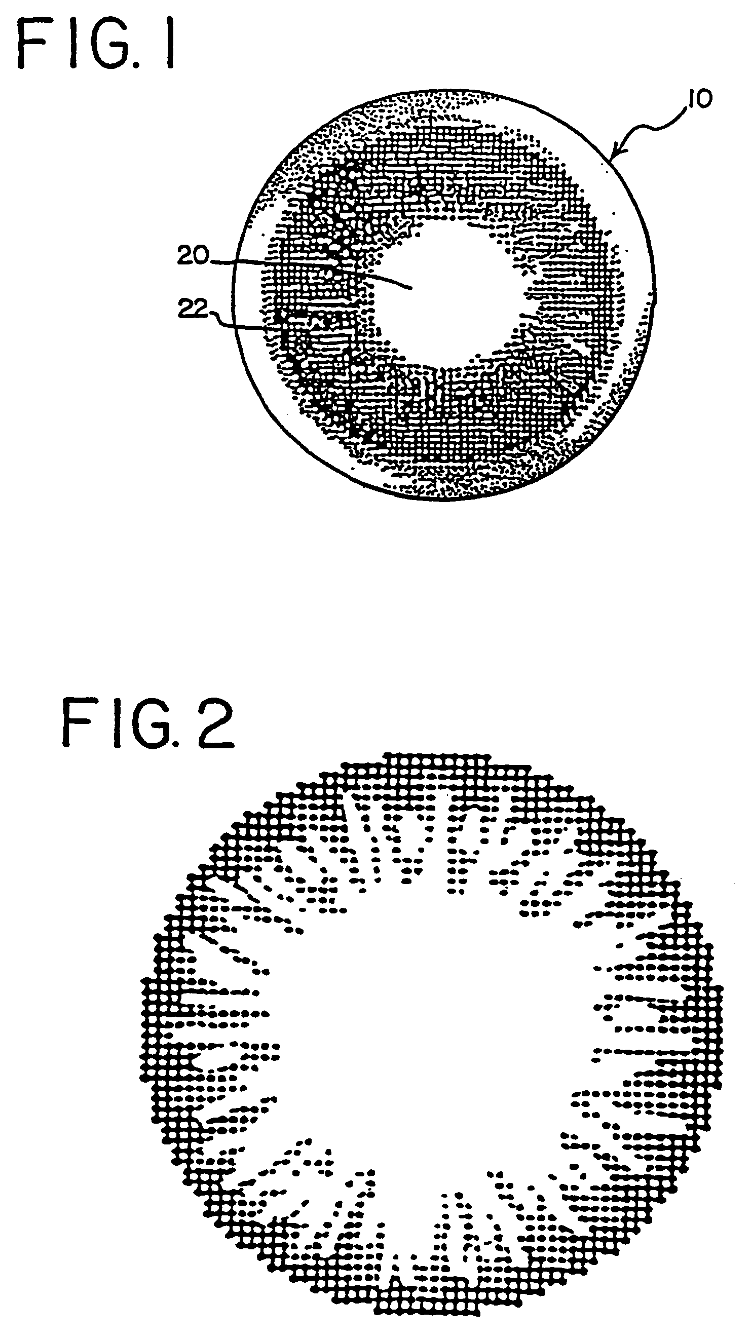 Colored contact lens with a more natural appearance