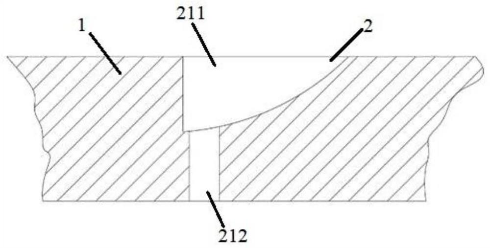 Self-lubricating bearing based on bionic microtexture and self-lubricating composite material filling method