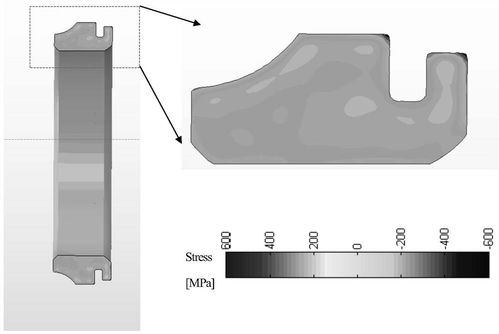 Steel bearing ring and preparation method thereof