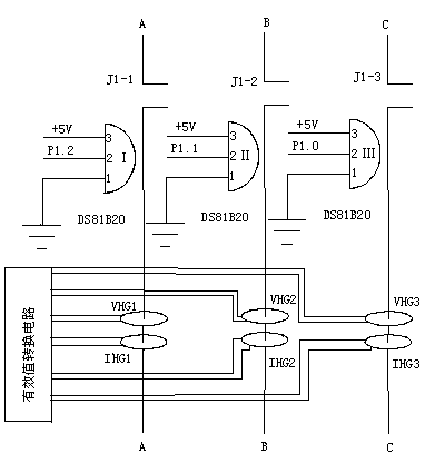 Intelligent monitoring system of low-voltage electric cabinet