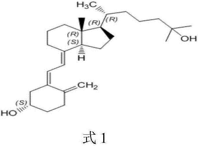 Emulsion composition containing 25-hydroxyvitamin D3 and preparation method thereof