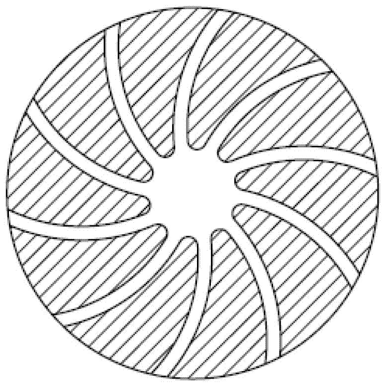 A fluorescent wheel thermal control device