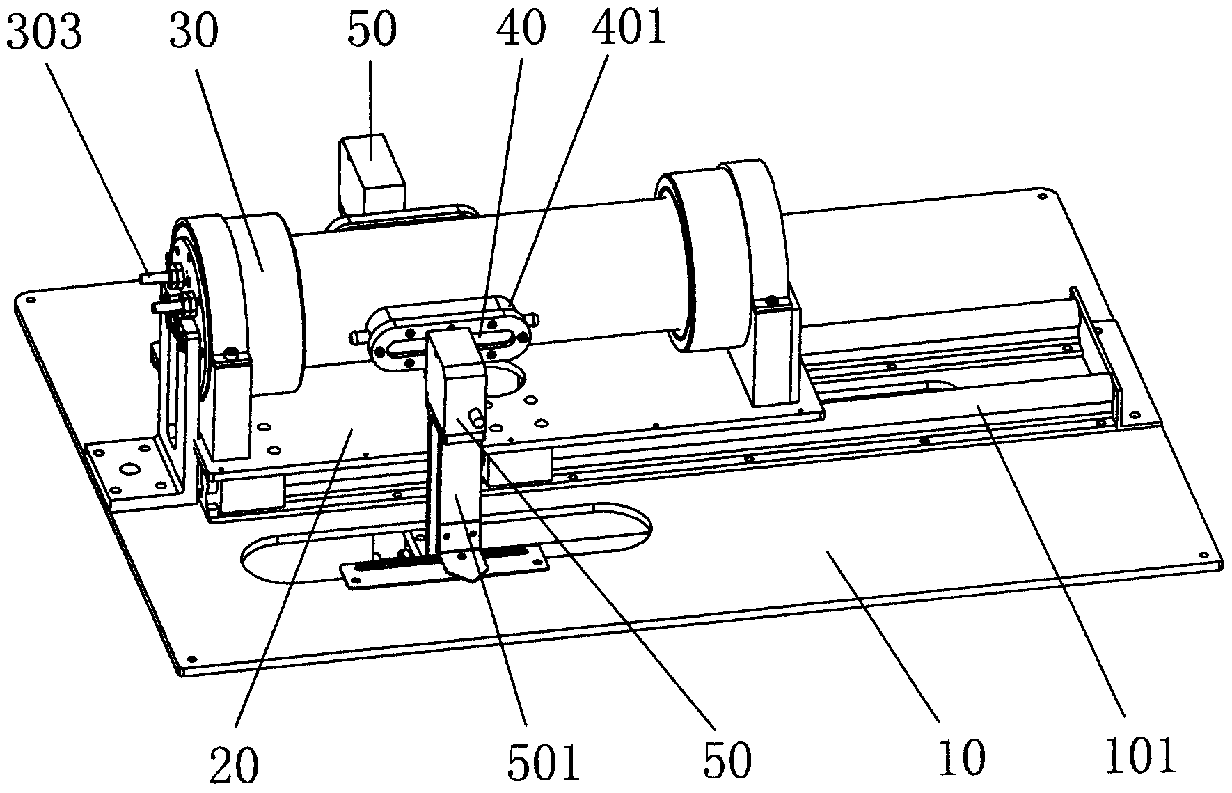 A high-temperature internal pressure fatigue testing machine