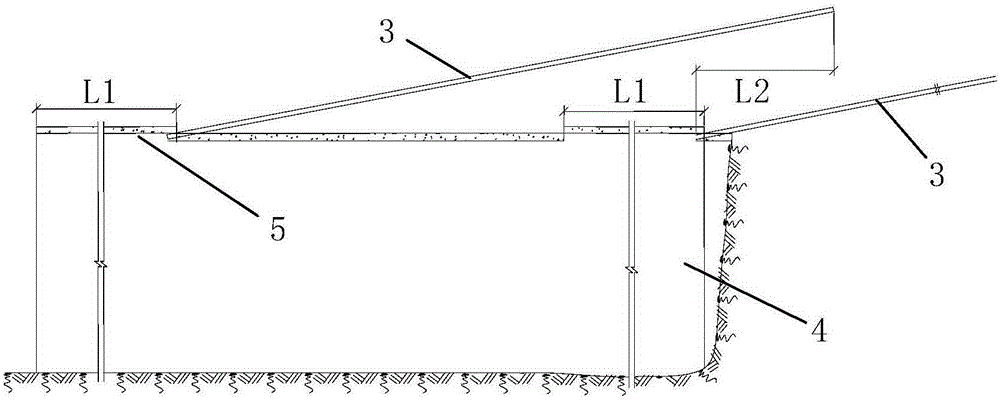 Advance support construction method for high-strength pipe shed of tunnel