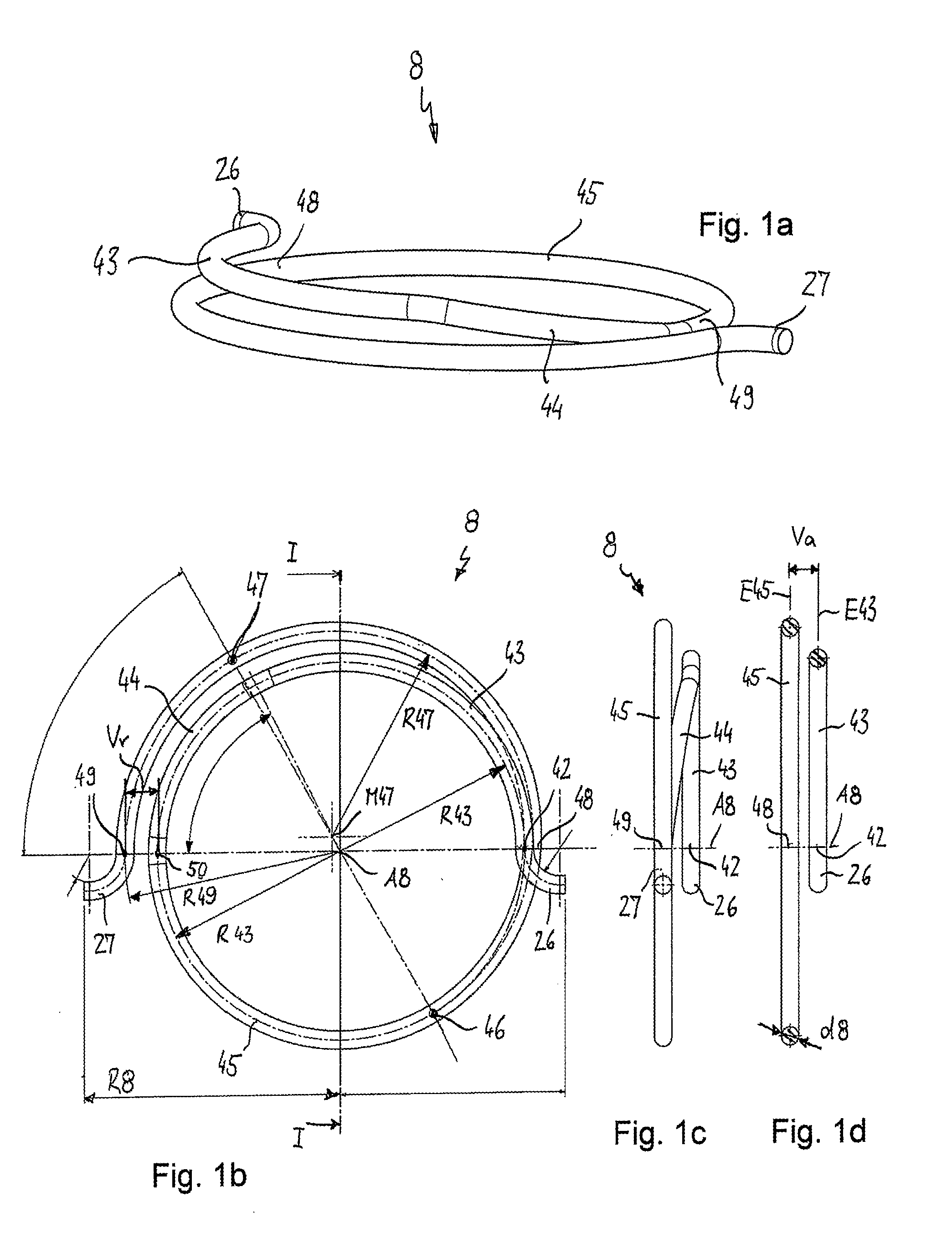 Spring, Belt Tensioning Device, and Assembly