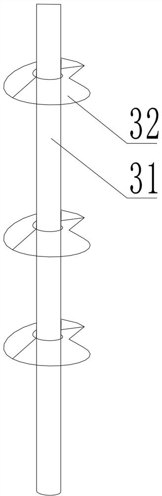 Anchoring foundation suitable for floating type fan and construction method of anchoring foundation