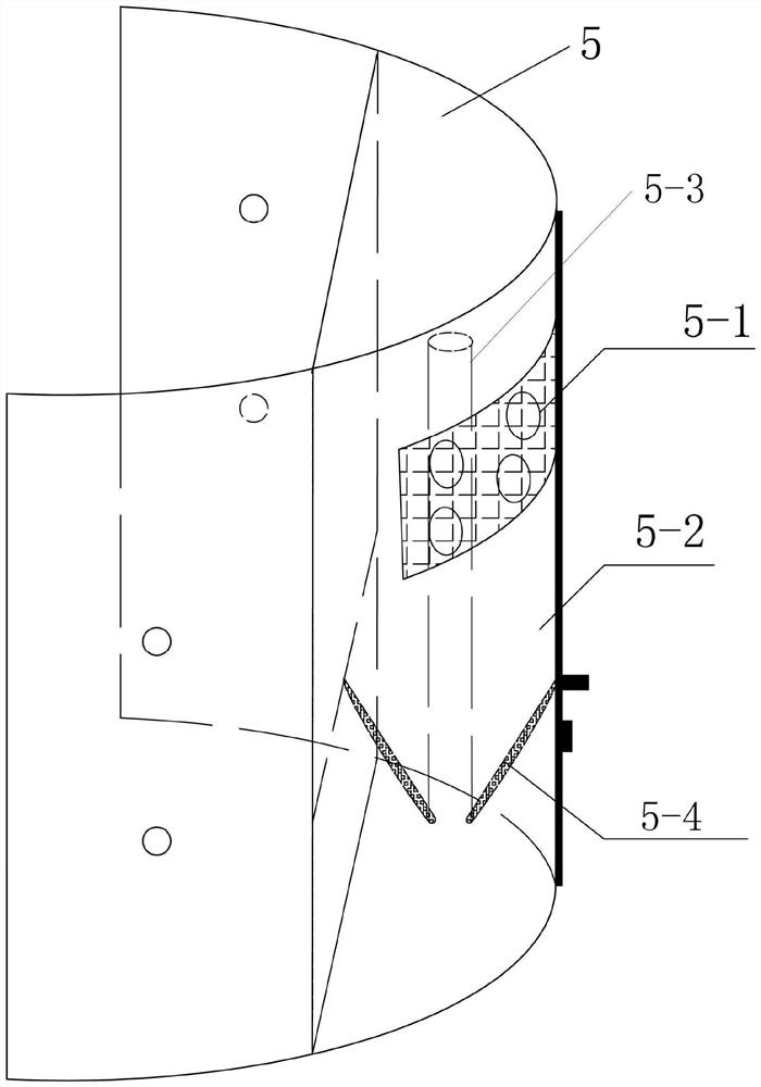 Extension arm type drainage slide-resistant pile and structural calculation method thereof