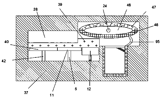 Antirust device for metal plate