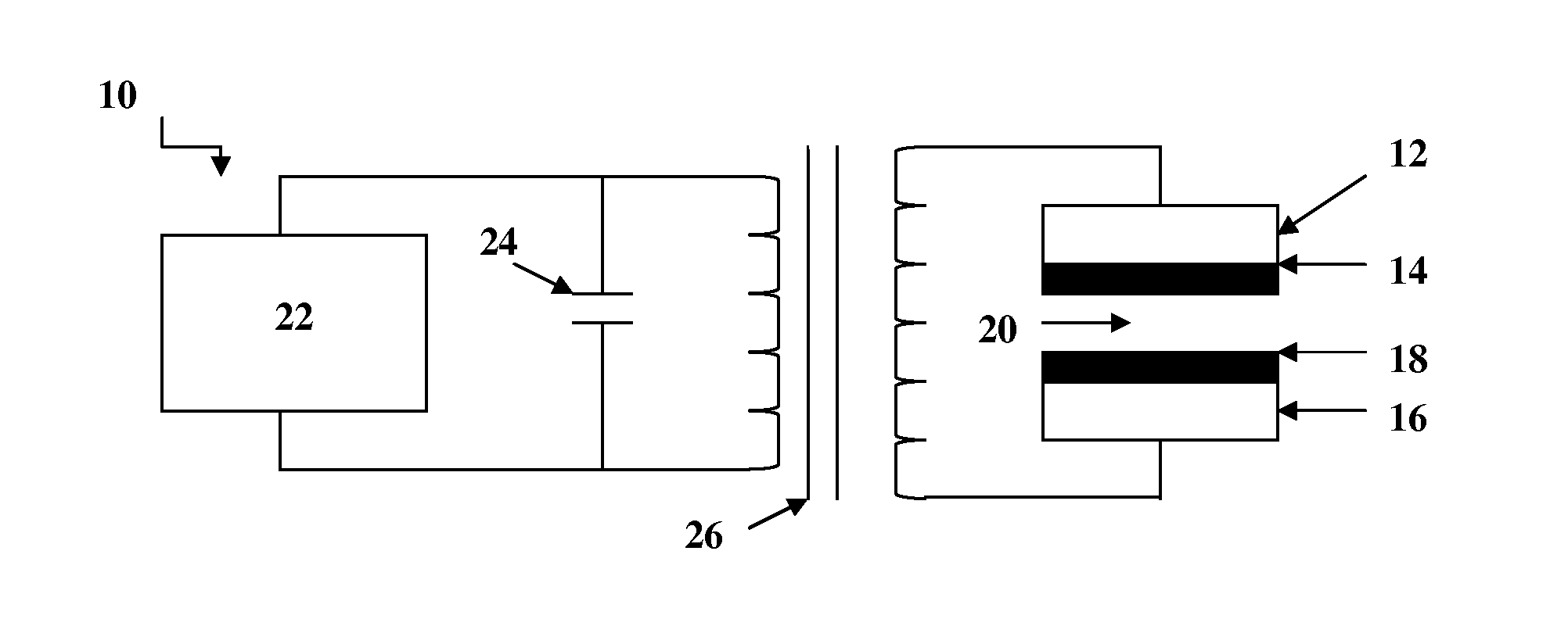 Discharge plasma reactor