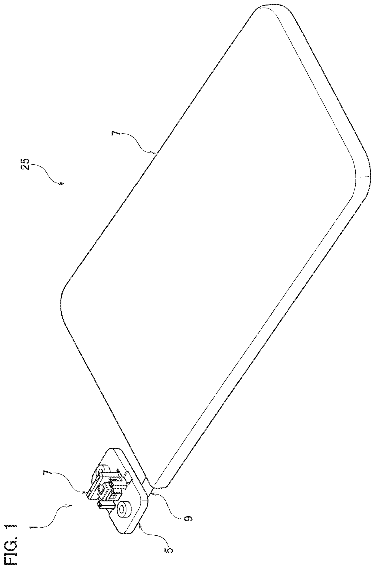 Connector for sun visor