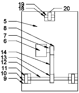 Automatic feeding device used for livestock breeding