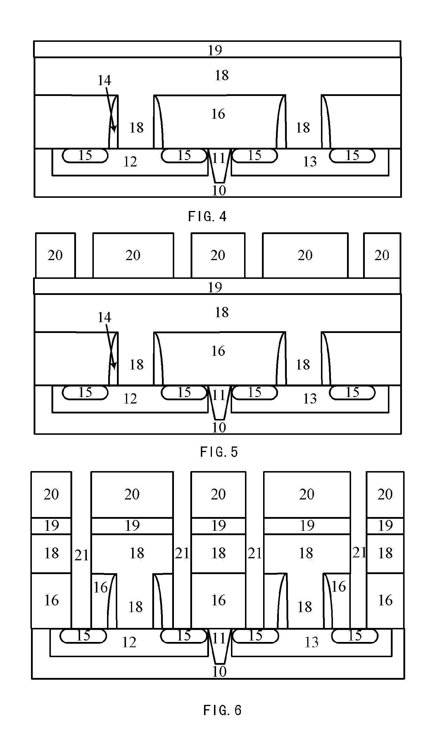 Method for manufacturing electrodes and wires in gate last process