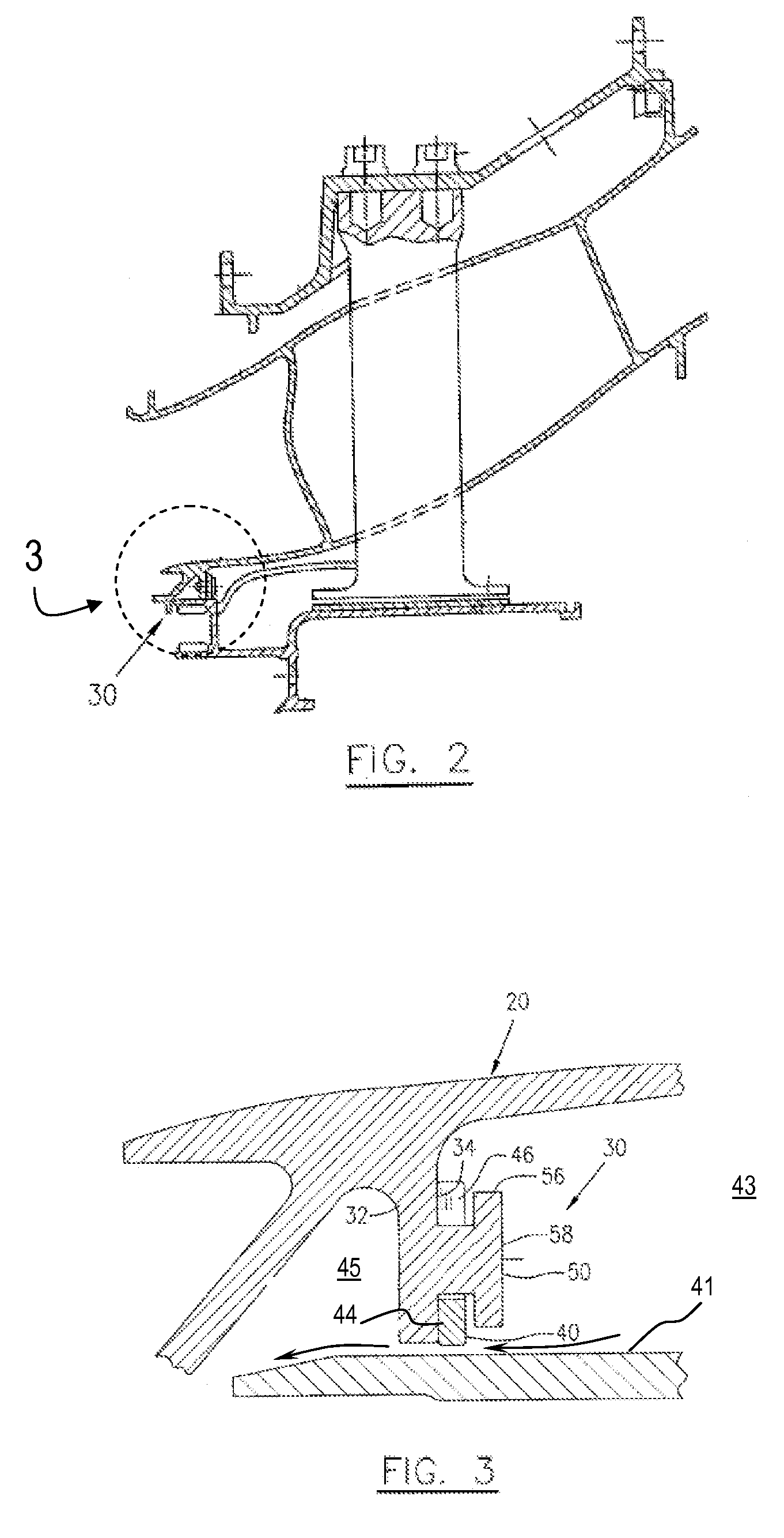 Air metering device for gas turbine engine