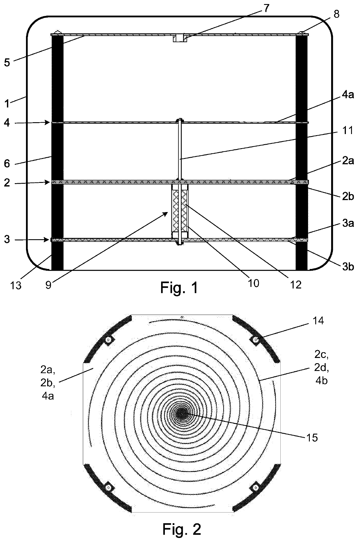 Method for Reducing the Amount of Ambient Radio Frequency Electromagnetic and Pulsating Magnetic Fields, Method for Drying Wet Walls, and Using the Device for Drying Wet Walls