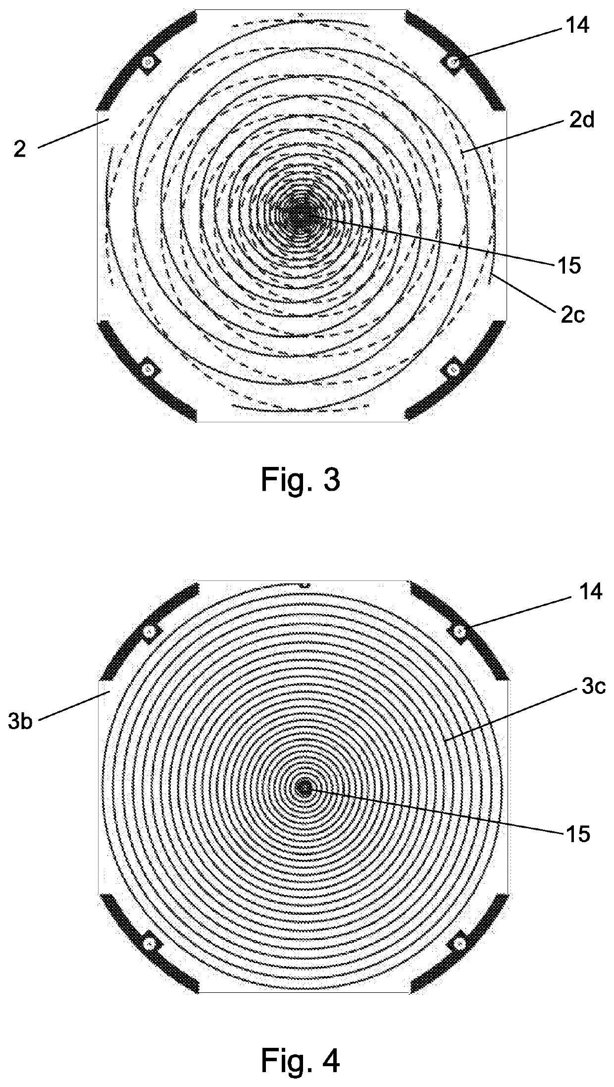 Method for Reducing the Amount of Ambient Radio Frequency Electromagnetic and Pulsating Magnetic Fields, Method for Drying Wet Walls, and Using the Device for Drying Wet Walls